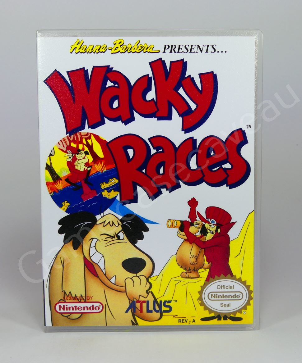 Wacky Races - NES Replacement Case