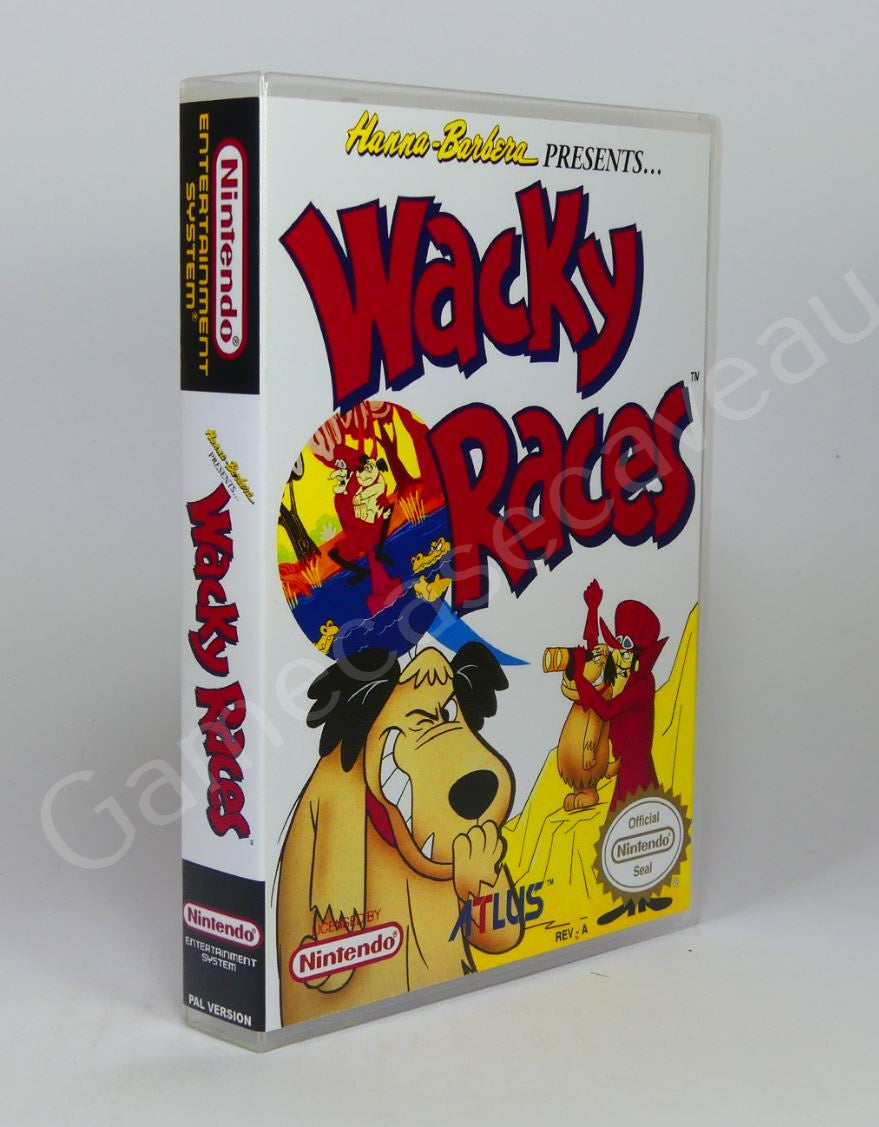 Wacky Races - NES Replacement Case
