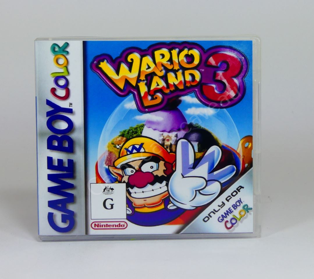Wario Land 3 - GBC Replacement Case