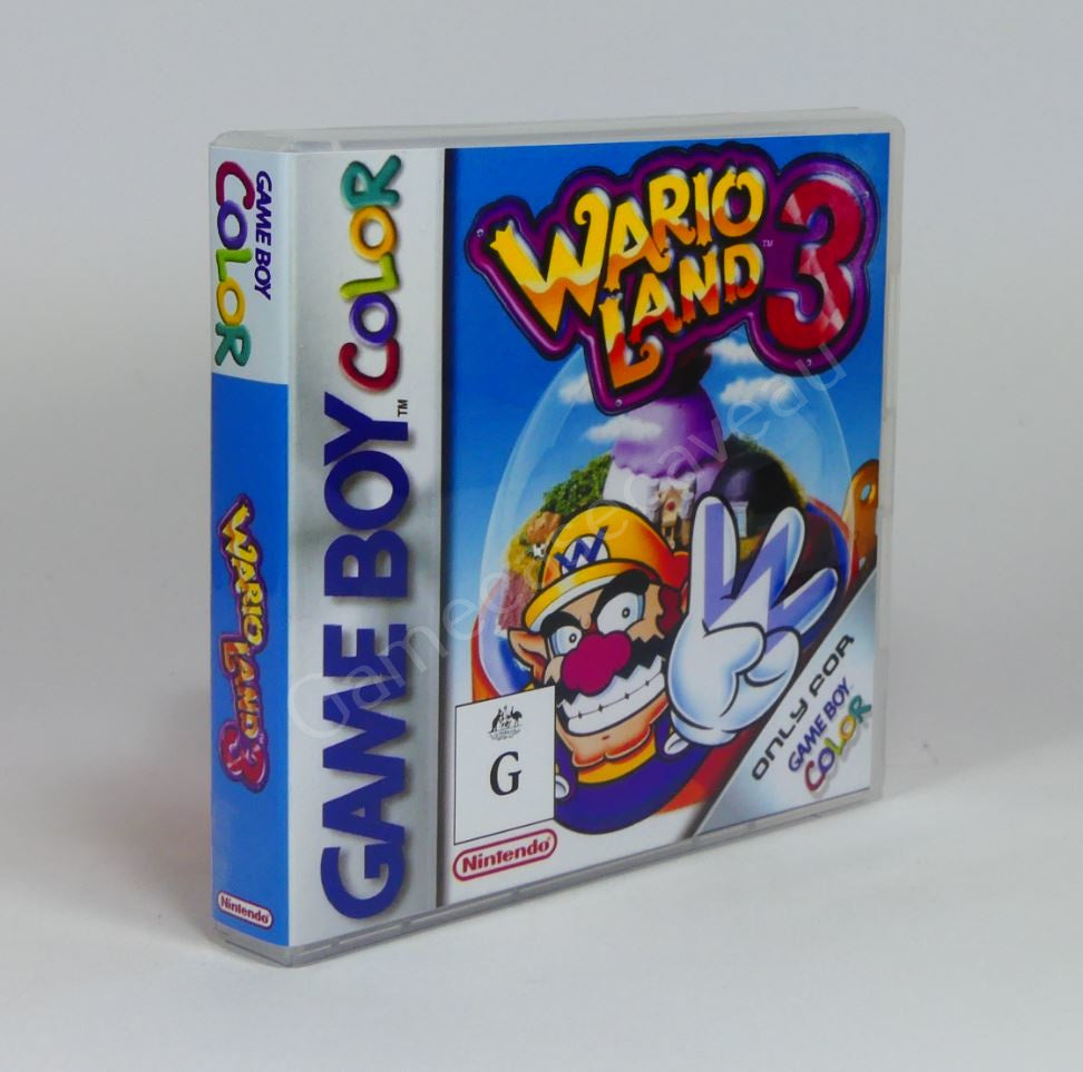 Wario Land 3 - GBC Replacement Case