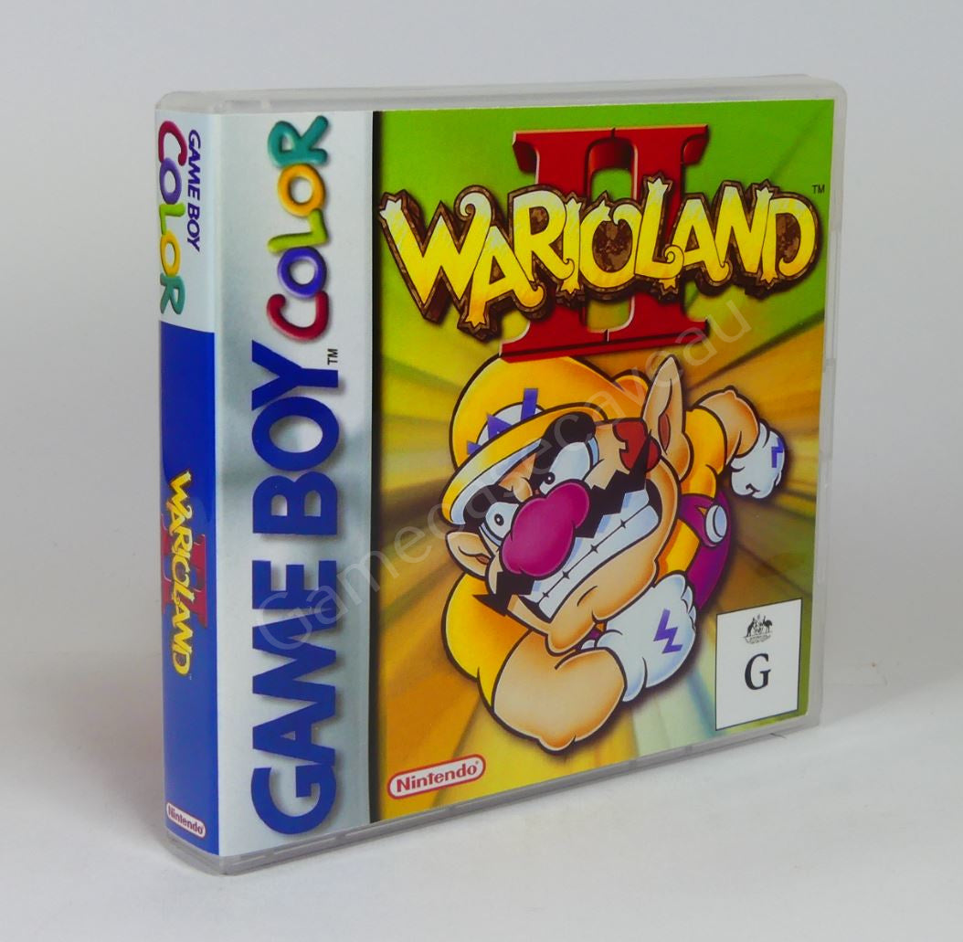 Wario Land II - GBC Replacement Case