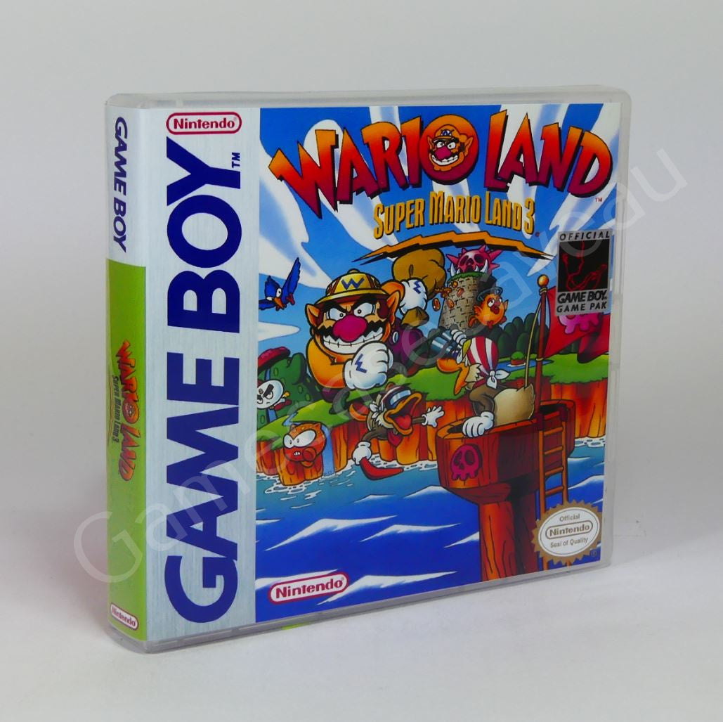 Wario Land Super Mario Land 3 - GB Replacement Case