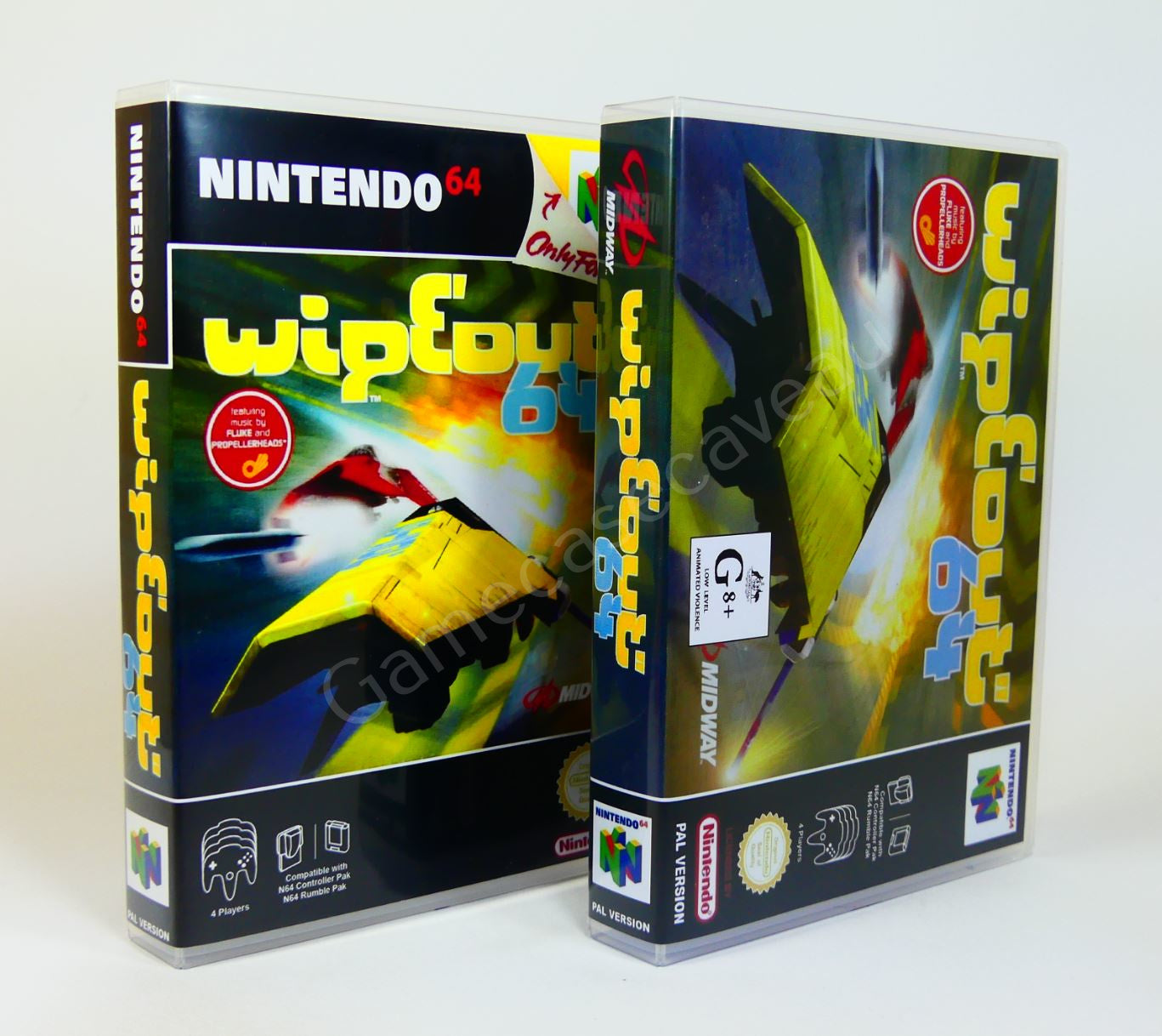 Wipeout 64 - N64 Replacement Case
