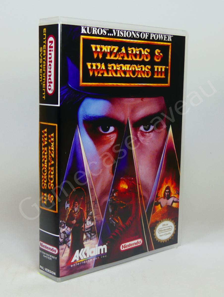 Wizards & Warriors III - NES Replacement Case