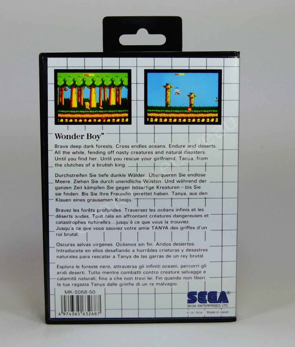 Wonder Boy - SMS Replacement Case