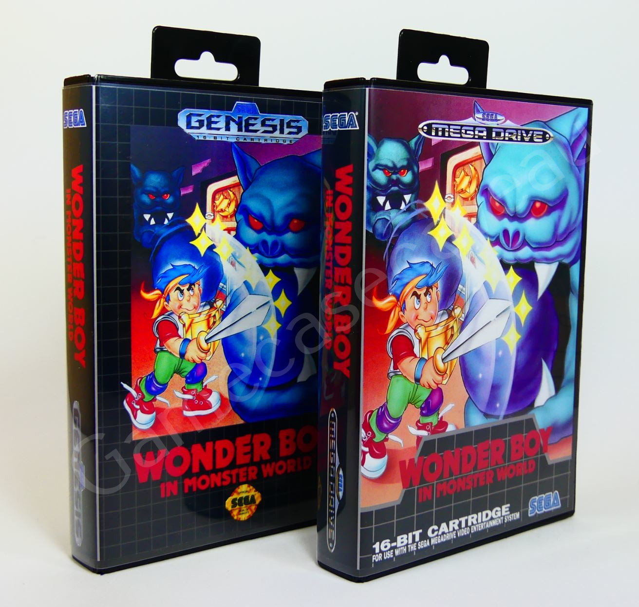 Wonder Boy in Monster World - SMD Replacement Case