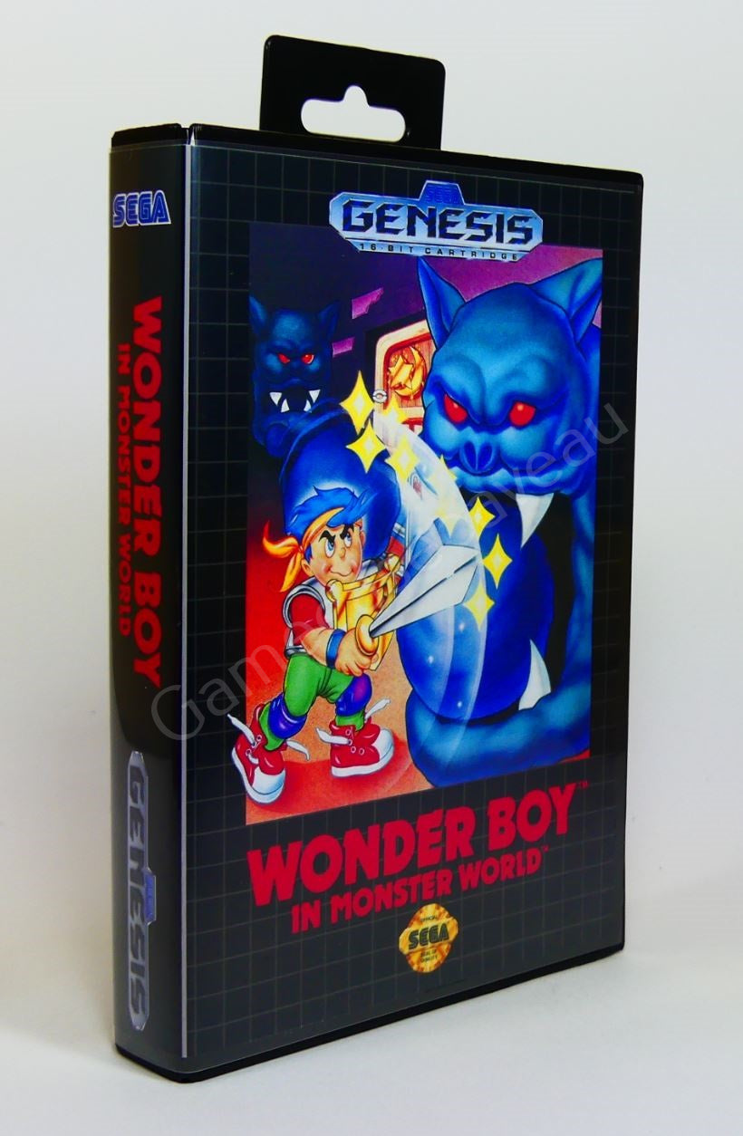 Wonder Boy in Monster World - SMD Replacement Case