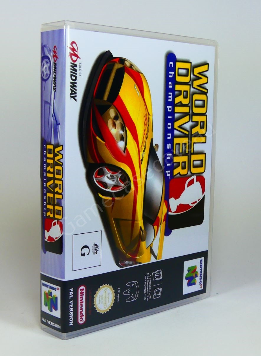 World Driver Championship - N64 Replacement Case