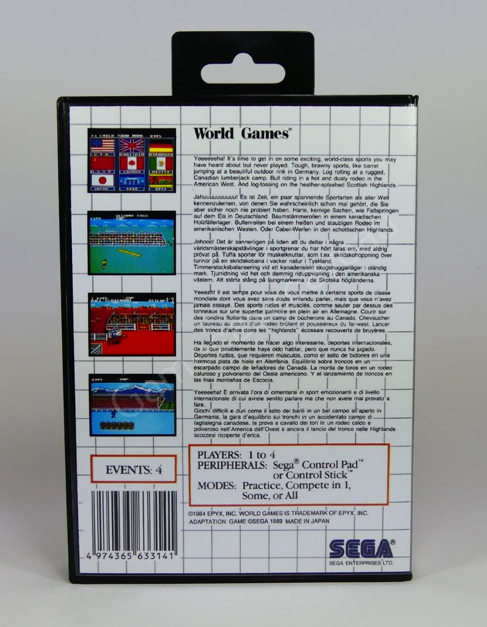 World Games - SMS Replacement Case