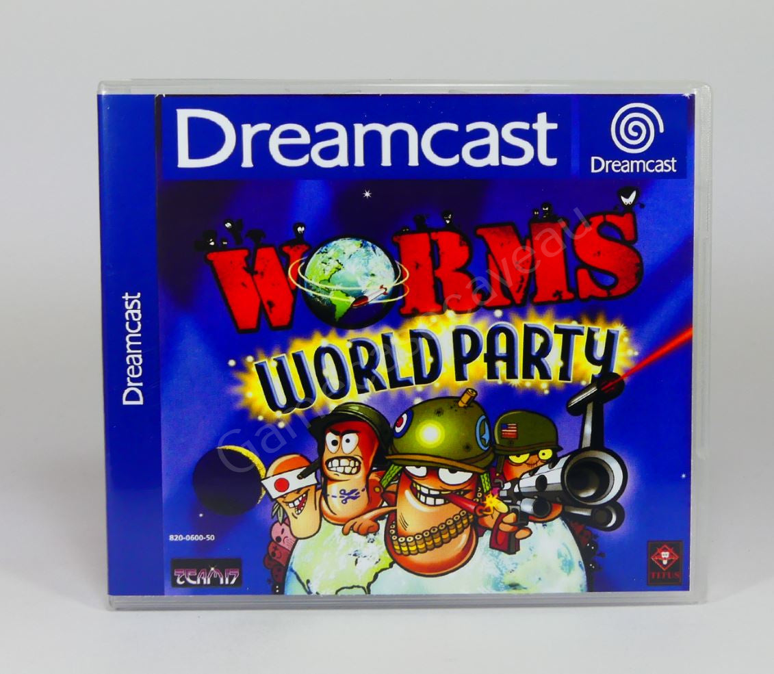 Worms World Party - DC Replacement Case