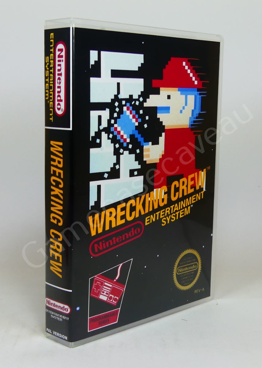 Wrecking Crew - NES Replacement Case