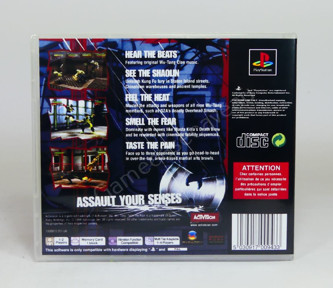 Wu-Tang Taste the Pain - PS1 Replacement Case