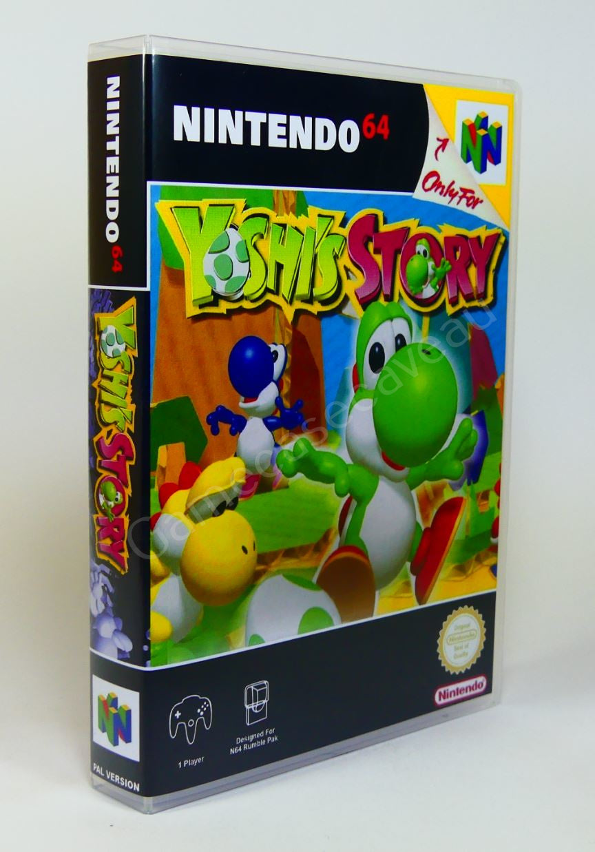 Yoshi's Story - N64 Replacement Case