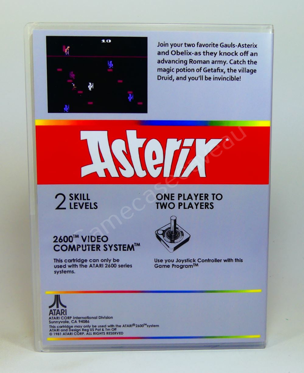 Asterix - 2600 Replacement Case