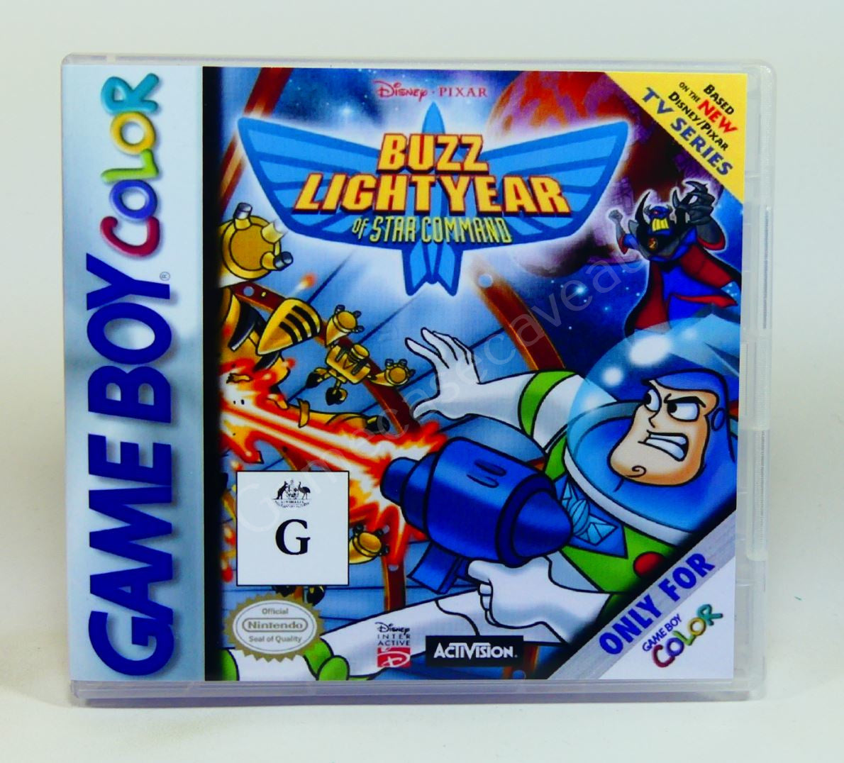 Buzz Lightyear of Star Command - GBC Replacement Case