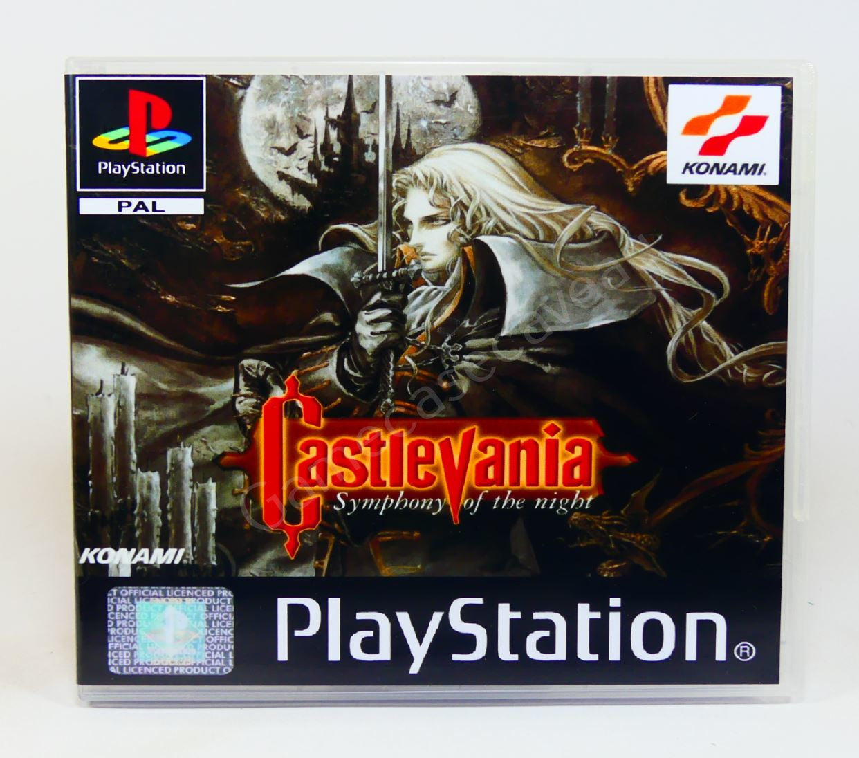 Castlevania Symphony of the Night - PS1 Replacement Case