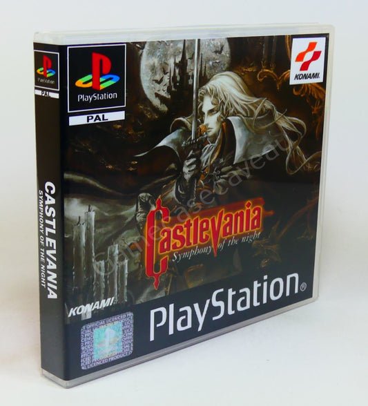 Castlevania Symphony of the Night - PS1 Replacement Case