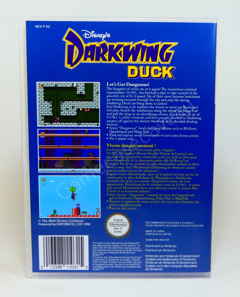 Darkwing Duck - NES Replacement Case