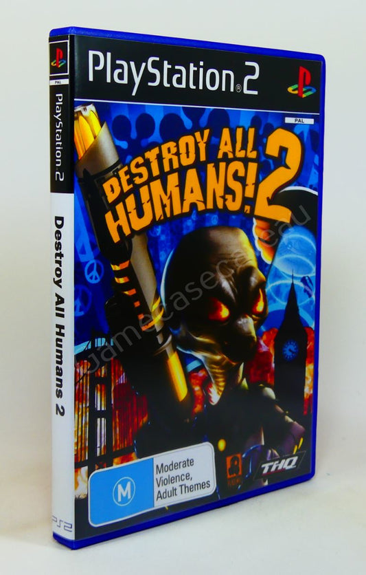 Destroy All Humans 2 - PS2 Replacement Case