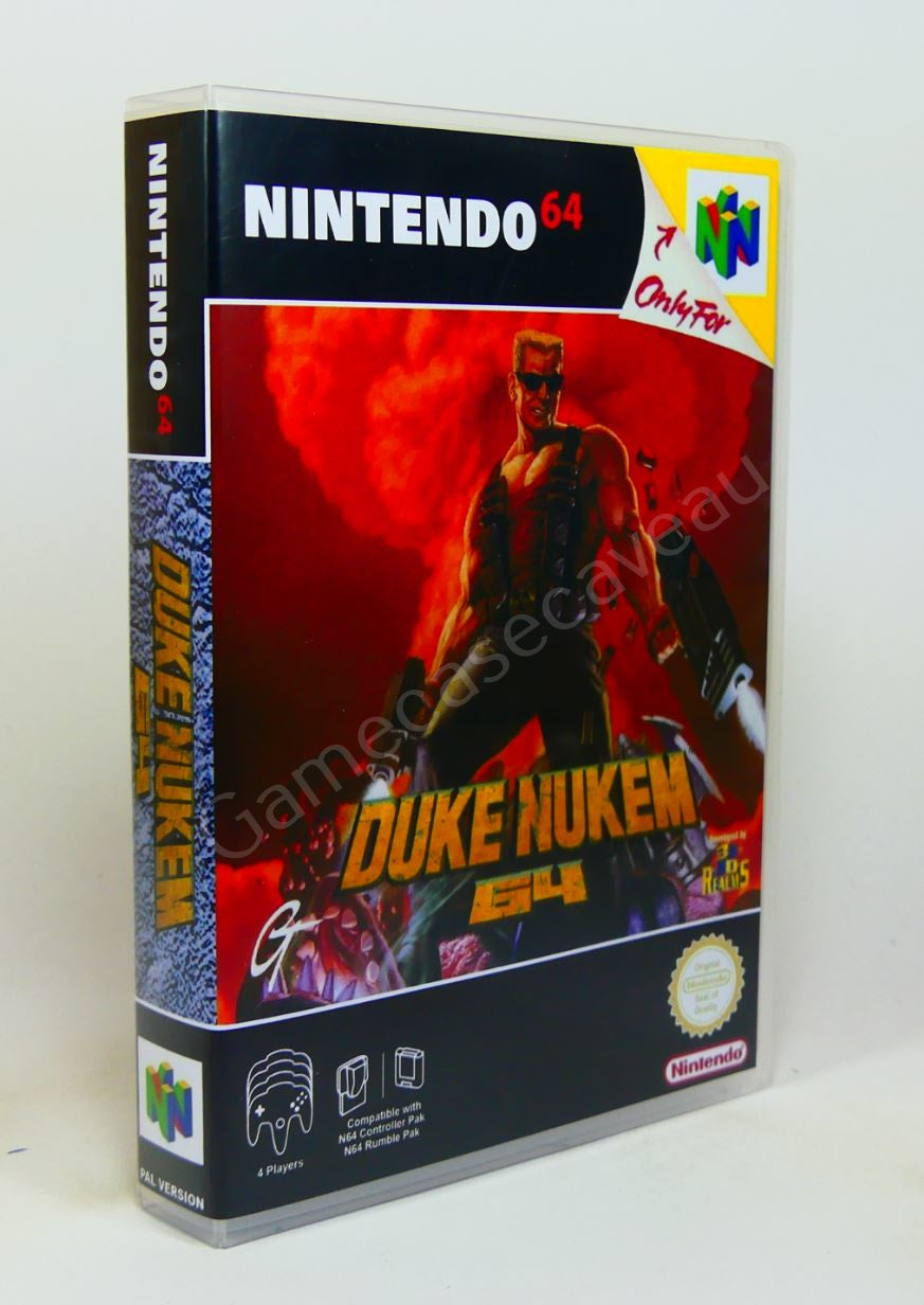 Duke Nukem 64 - N64 Replacement Case