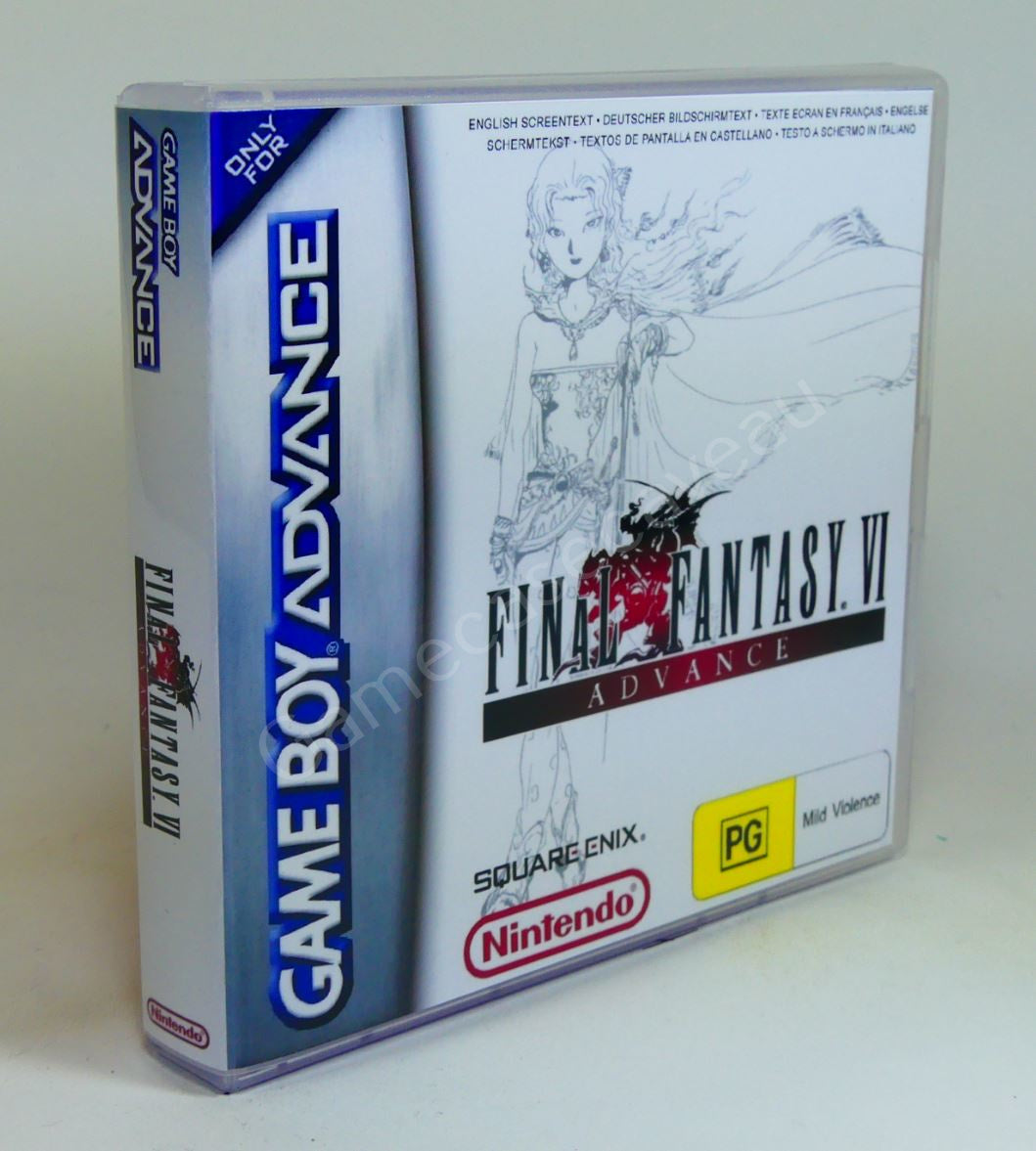 Final Fantasy VI Advance - GBA Replacement Case