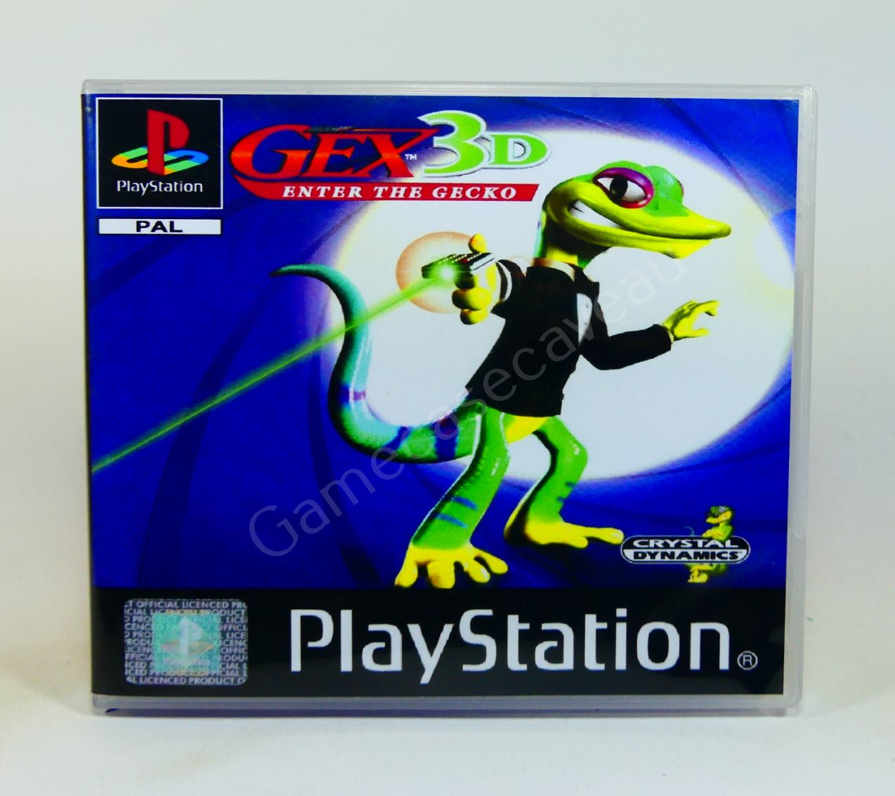 Gex 3D Enter The Gecko - PS1 Replacement Case (Copy)