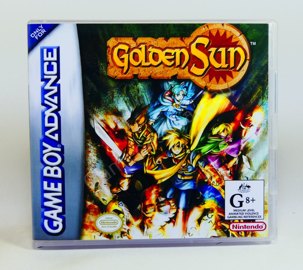 Golden Sun - GBA Replacement Case