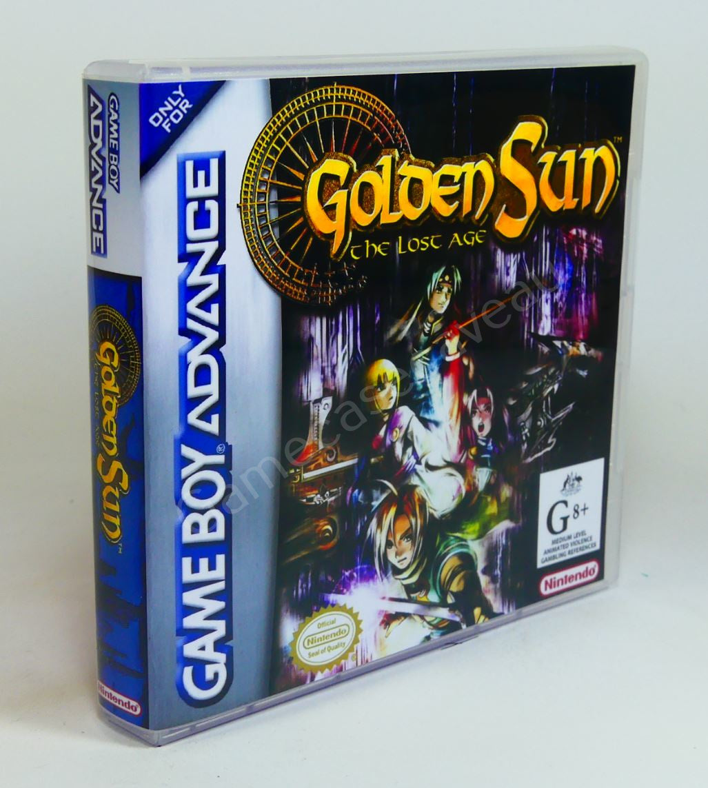 Golden Sun the Lost Age - GBA Replacement Case
