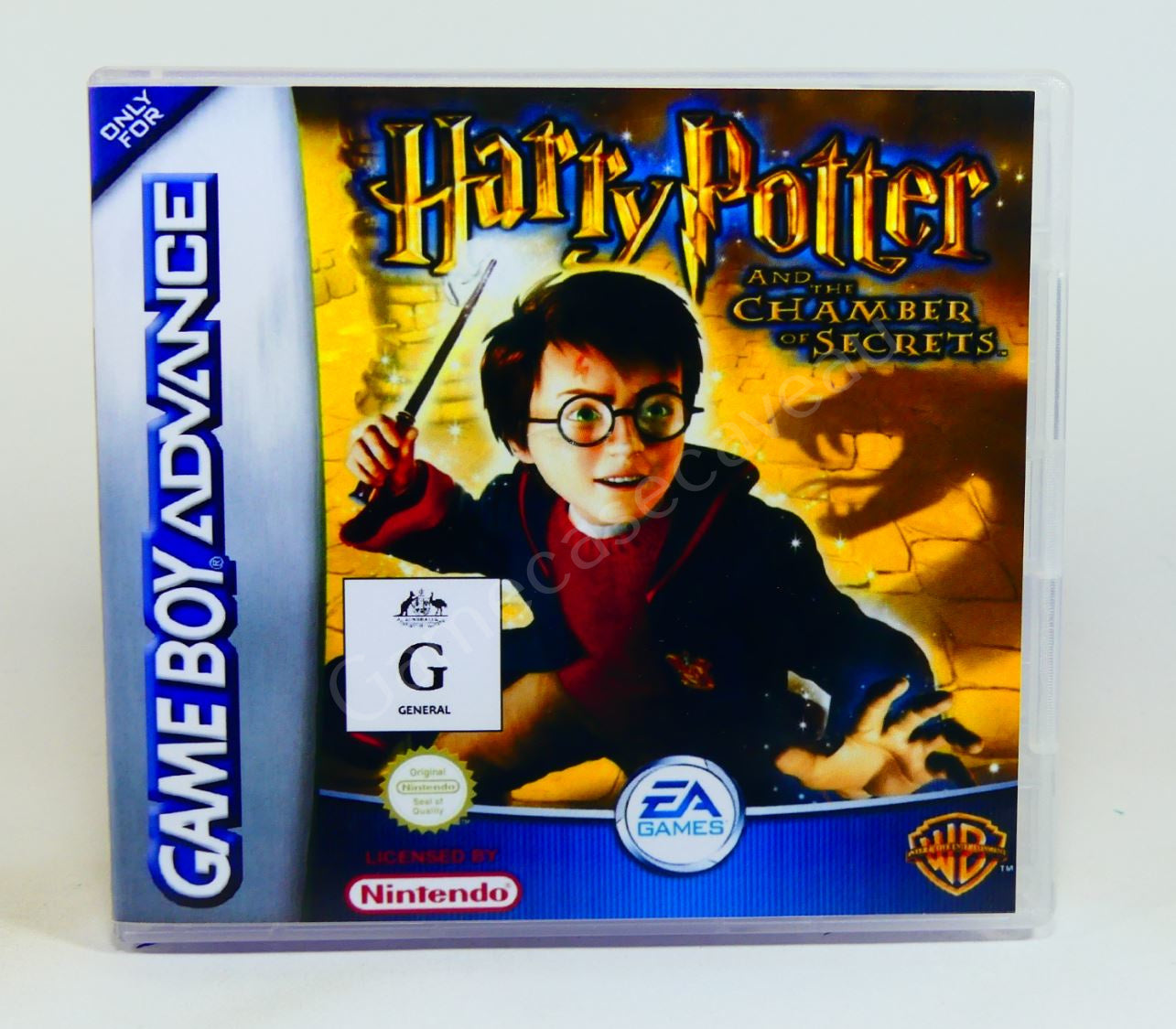 Harry Potter the and The Chamber of Secrets - GBA Replacement Case