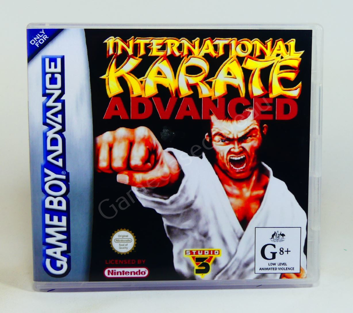 International Karate Advanced - GBA Replacement Case