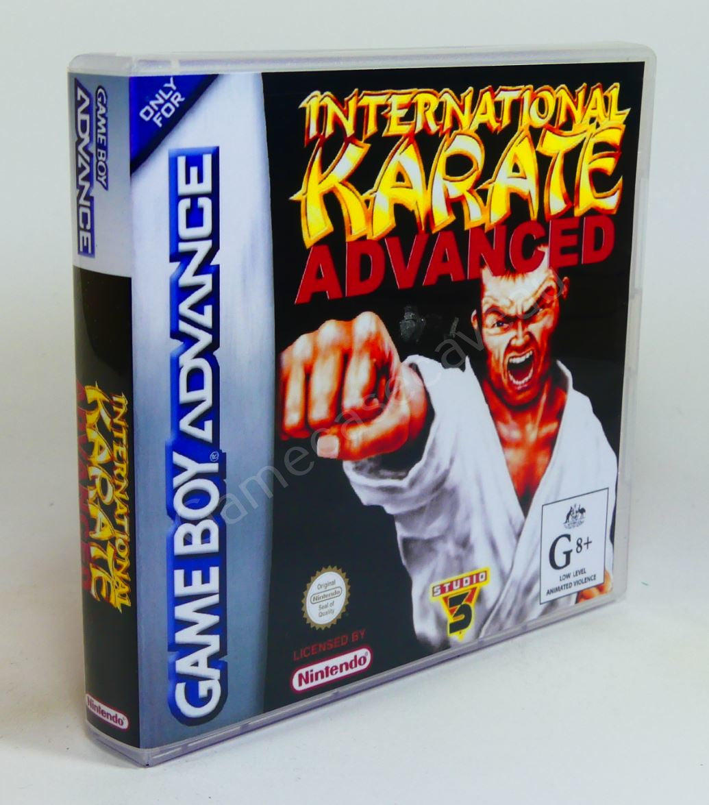 International Karate Advanced - GBA Replacement Case