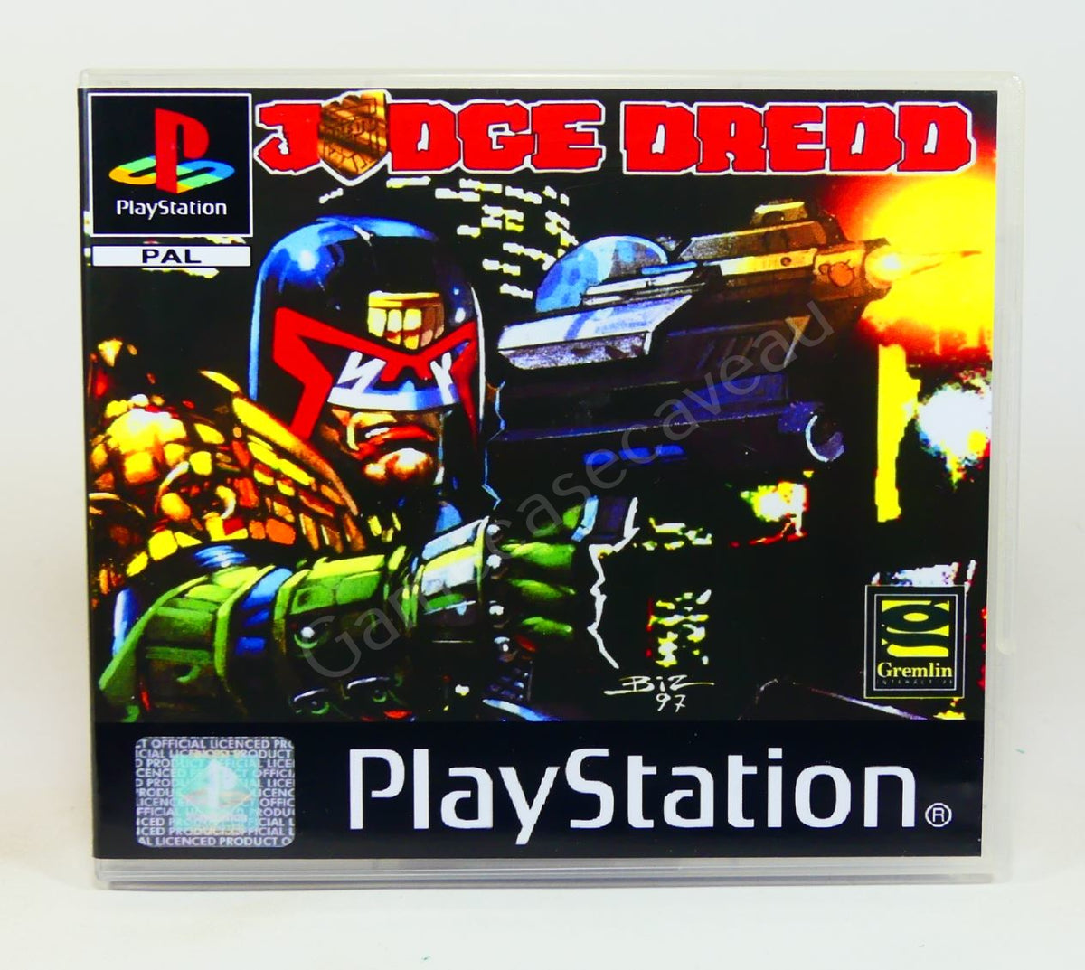Dredd Ps1 Judge Dredd - PS1 Replacement Case – GameCaseCaveAU