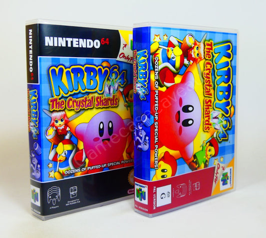 Kirby 64 The Crystal Shards - N64 Replacement Case