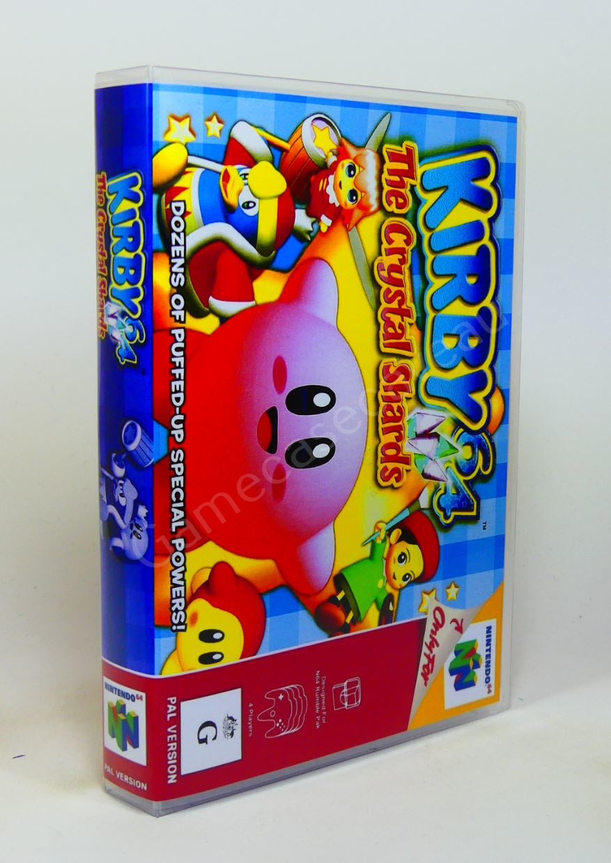 Kirby 64 The Crystal Shards - N64 Replacement Case