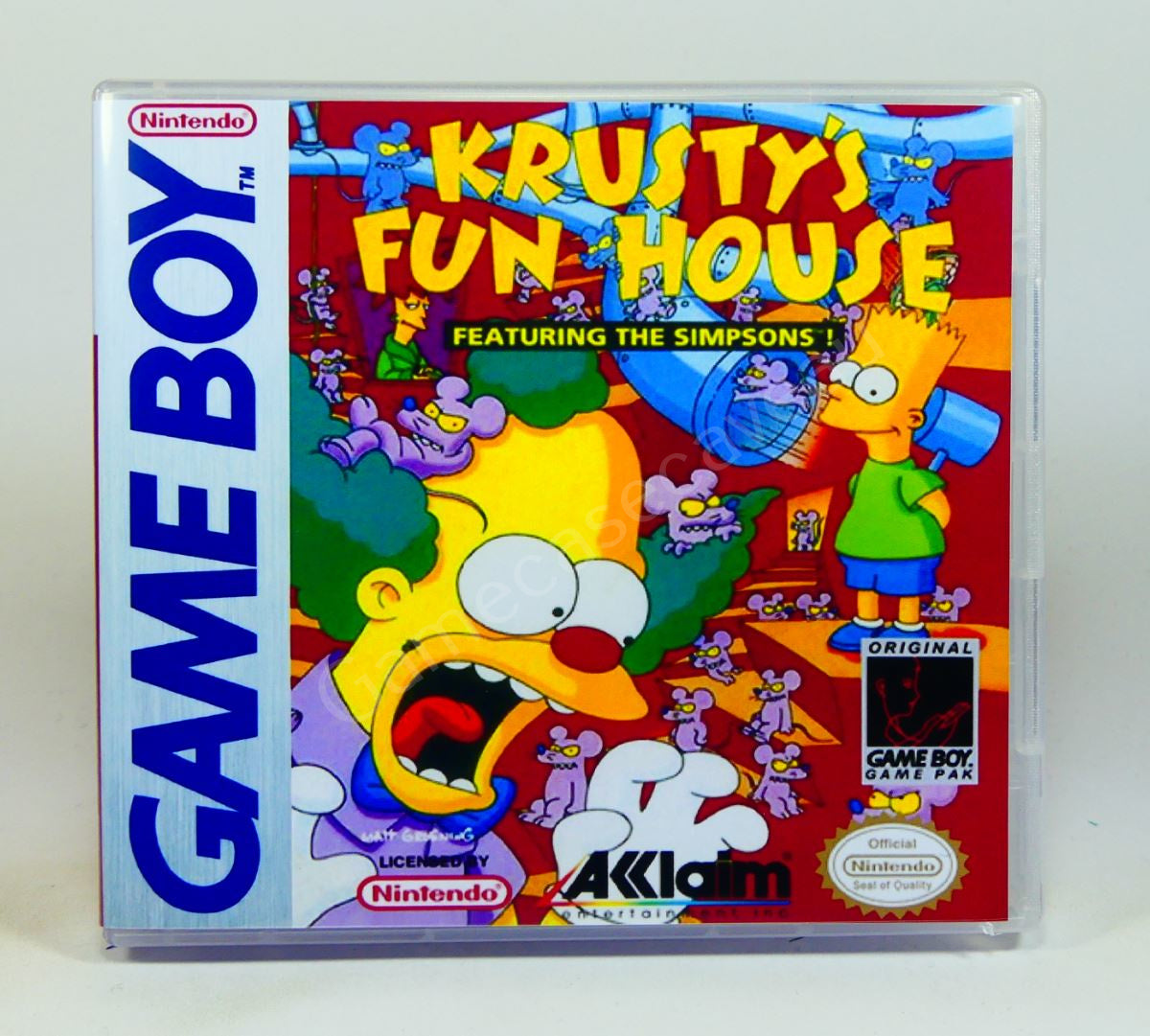 Krusty's Fun House - GB Replacement Case