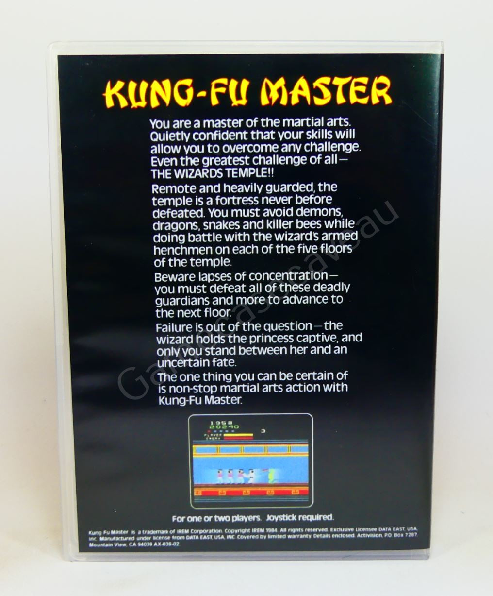 Kung-Fu Master - 2600 Replacement Case