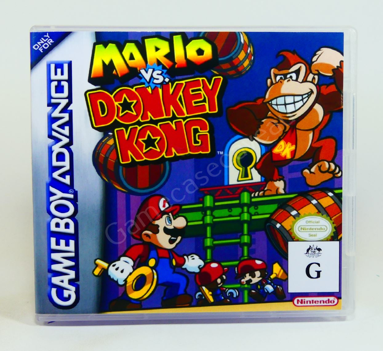 Mario vs Donkey Kong - GBA Replacement Case