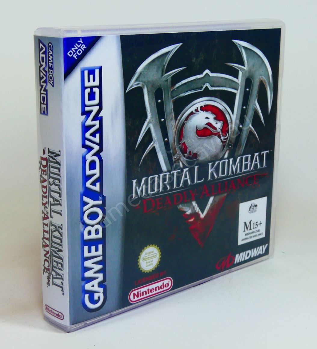Mortal Kombat Deadly Alliance - GBA Replacement Case