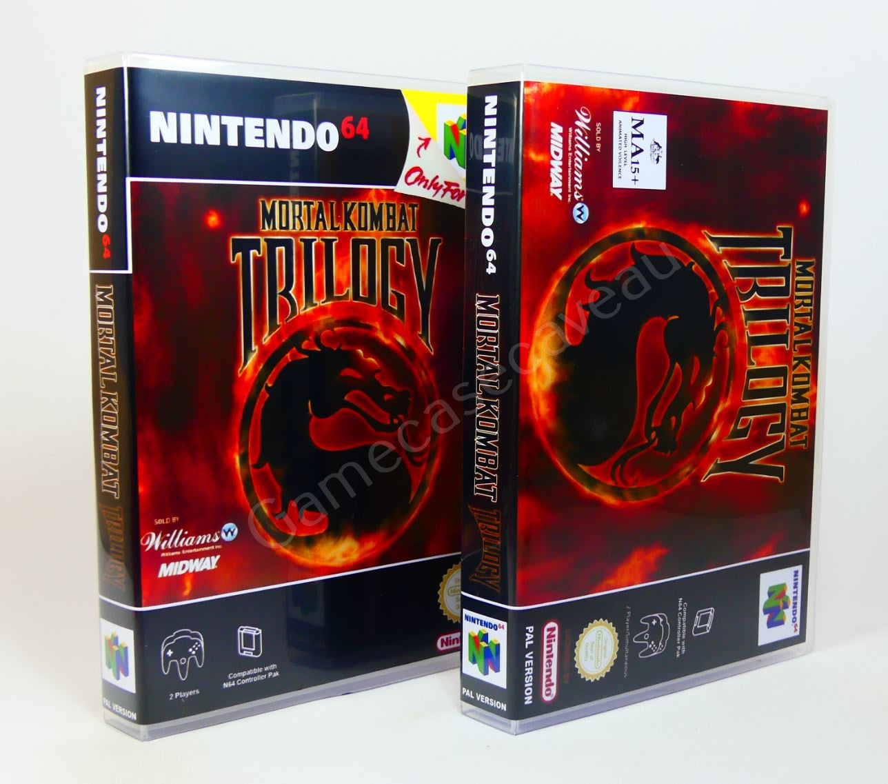 Mortal Kombat Trilogy - N64 Replacement Case