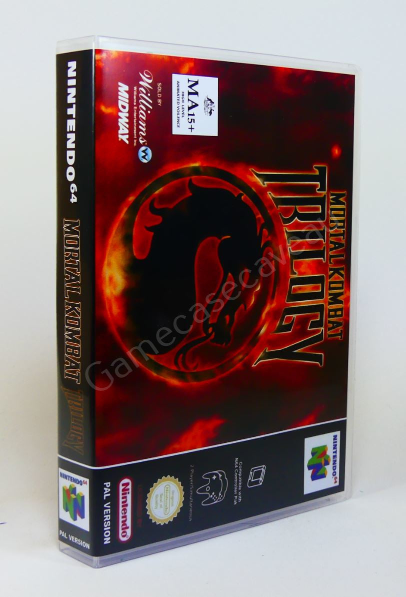 Mortal Kombat Trilogy - N64 Replacement Case