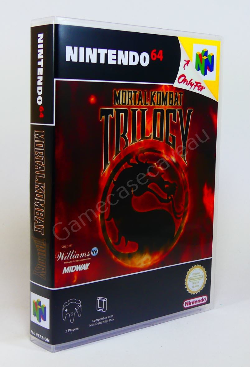 Mortal Kombat Trilogy - N64 Replacement Case