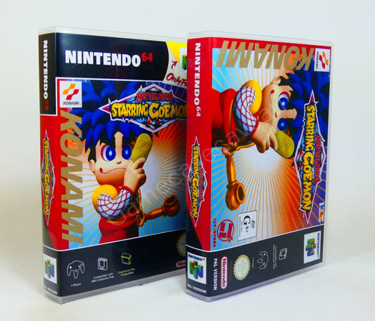 Mystical Ninja Starring Goemon - N64 Replacement Case