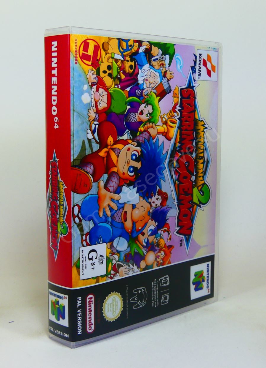 Mystical Ninja 2 Starring Goemon - N64 Replacement Case