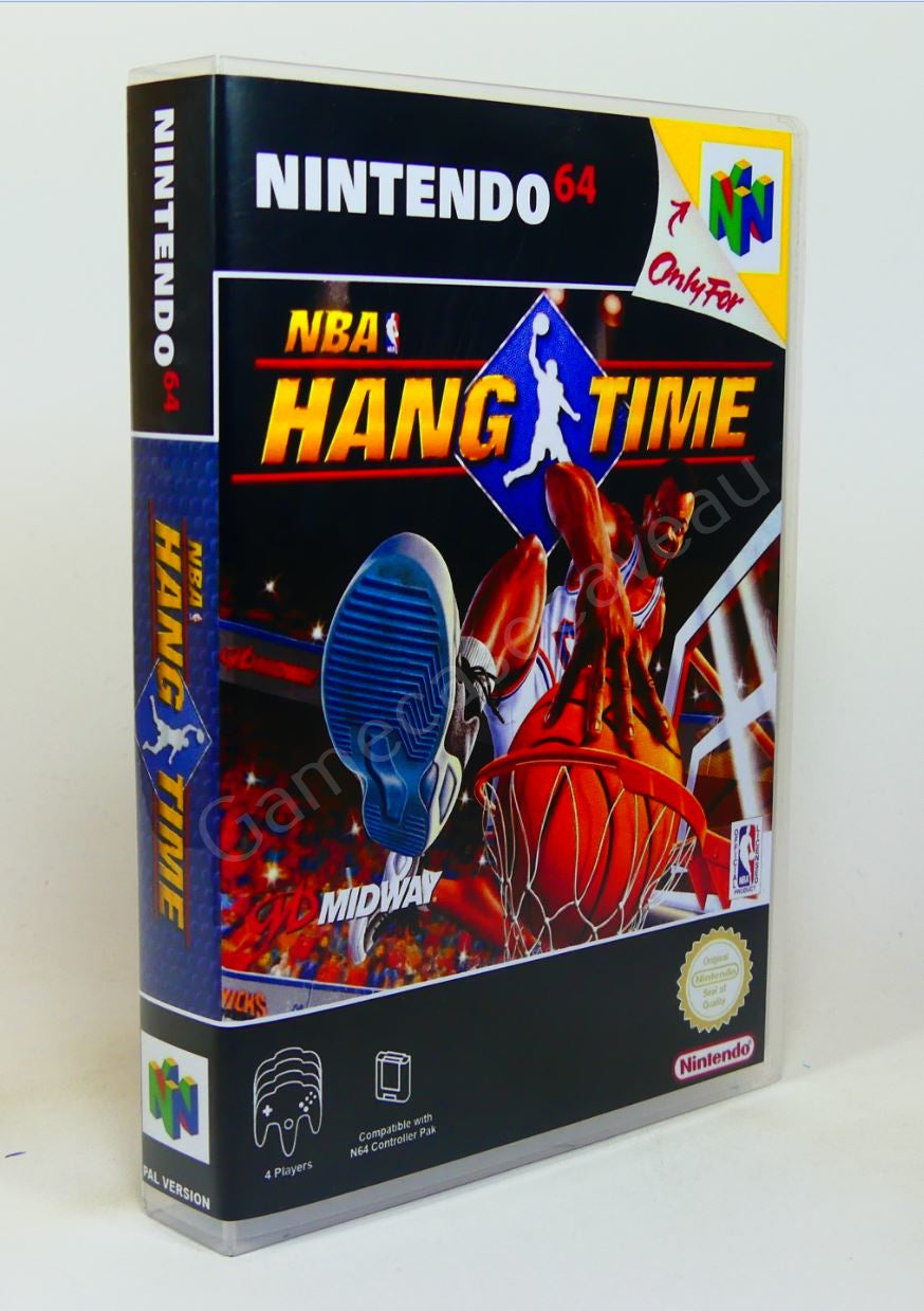 NBA Hang Time - N64 Replacement Case