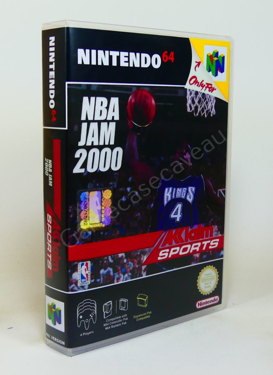 NBA Jam 2000 - N64 Replacement Case