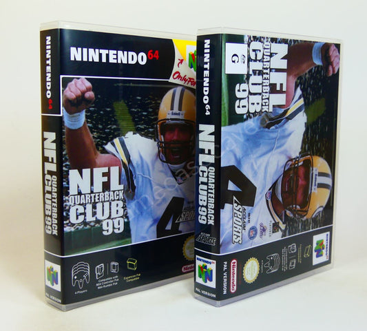 NFL Quarterback Club 99 - N64 Replacement Case