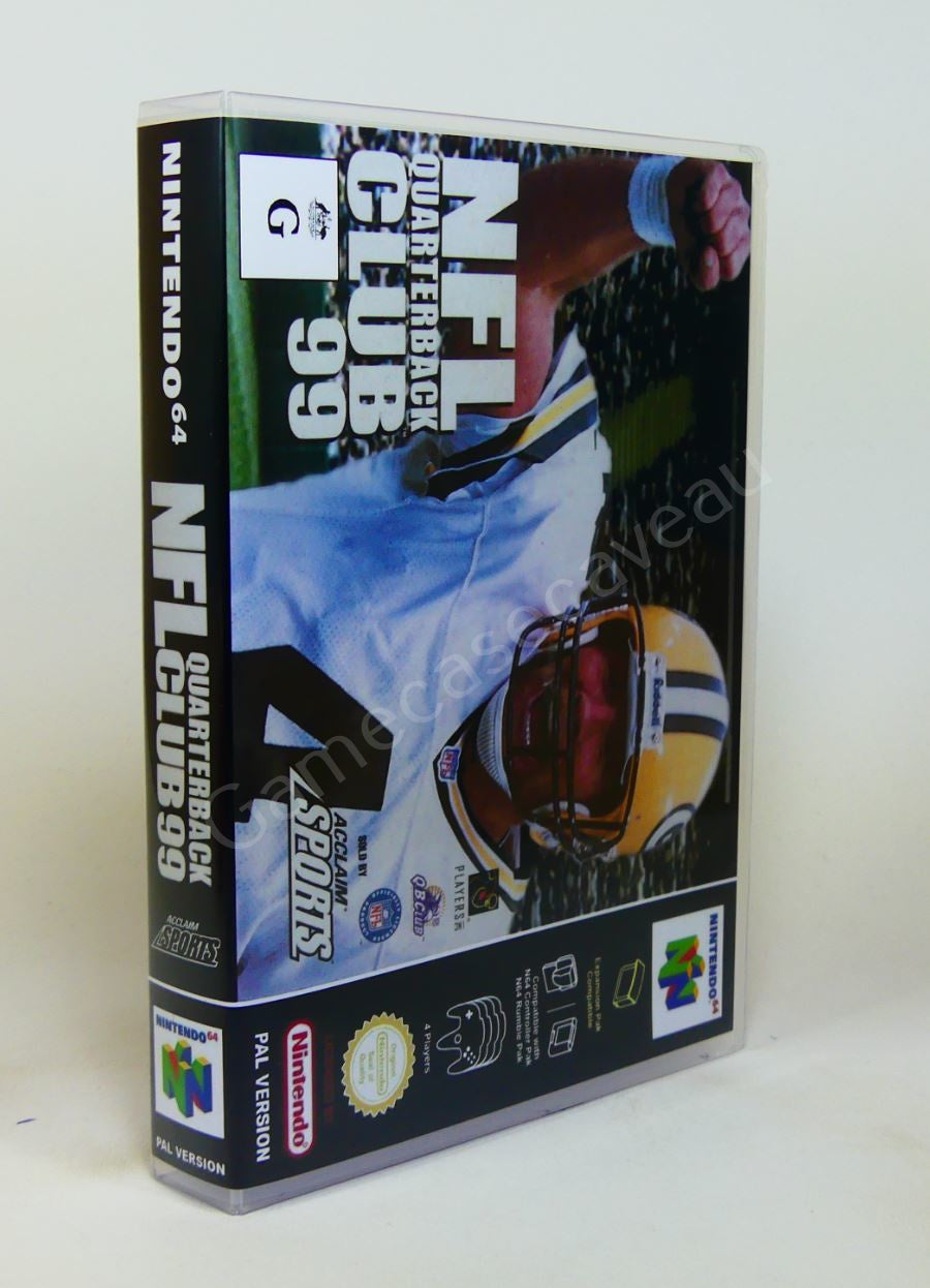 NFL Quarterback Club 99 - N64 Replacement Case