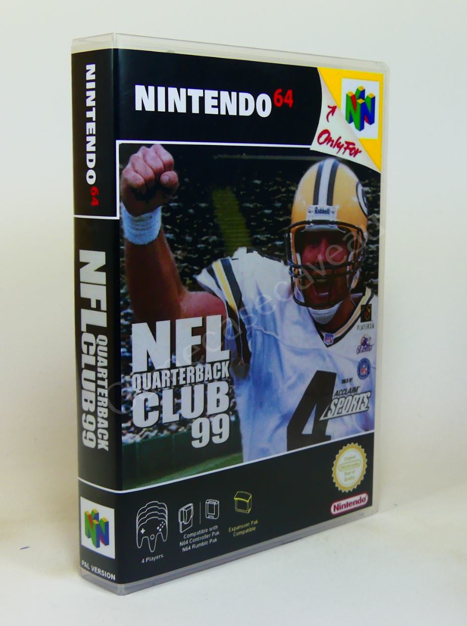 NFL Quarterback Club 99 - N64 Replacement Case