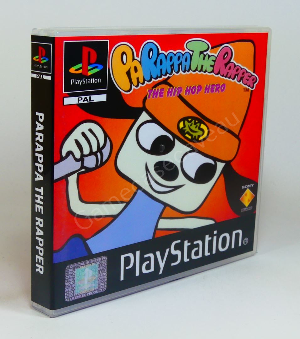 PaRappa The Rapper - PS1 Replacement Case – GameCaseCaveAU