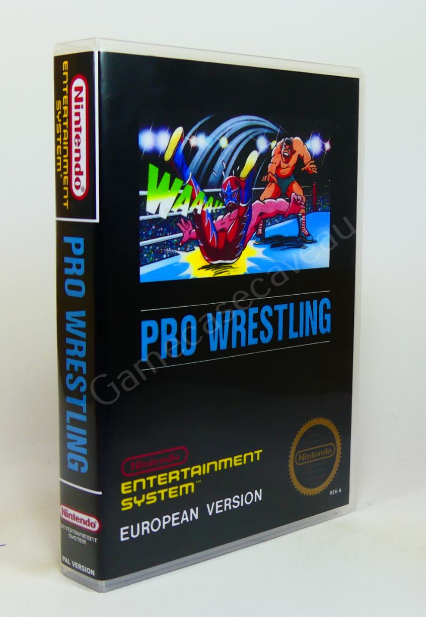 Pro Wrestling - NES Replacement Case